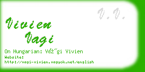 vivien vagi business card